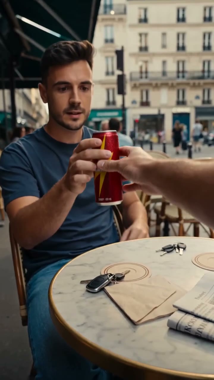Redmax — canette énergisante, vidéo UGC